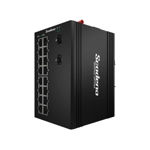 SIS65-2GX16GP-XF Switch Công nghiệp Scodeno 18 cổng 2*1000 Base-X, 16*10/100/1000 Base-T PoE
